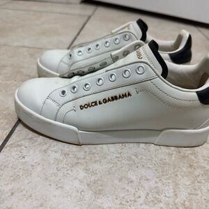 Dolce & Gabbana Women's White Sneakers